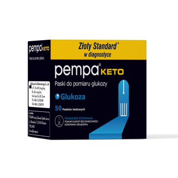 Pempa Keto paski do pomiaru glukozy 50 szt